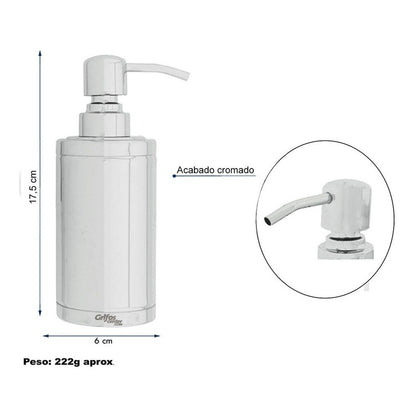 Dispensador De Jabón Liquido Redondo