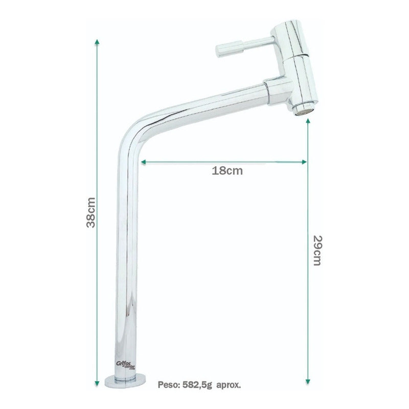 Llave Lavaplatos Alta Reggia