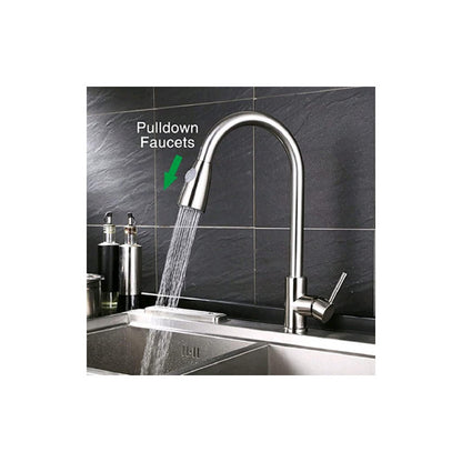 Repuesto Manguera 1.50mts Para Mezclador Extraible Acabado Mate Color Gris