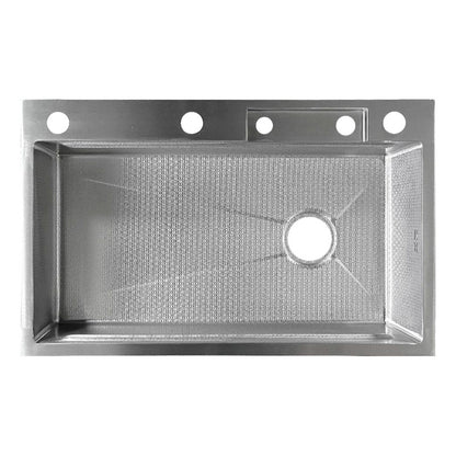 Lavaplatos Inteligente Plateado 75x46cm+griferia Lluvia