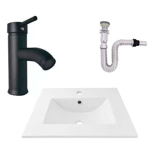 Kit Placa Lavam.51*46.5cm+griferia Monocontrol+push Flex25