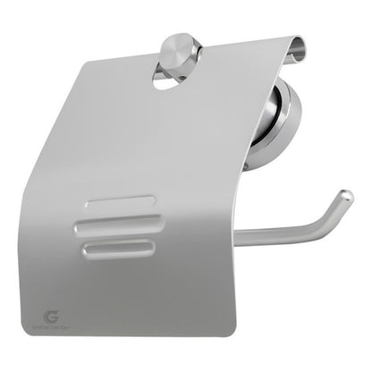 Portarollo Para Baño Base Redonda En Aluminio