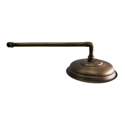Ducha-regadera Bronce Antiguo 25cm Incluye Tubo 40cm Vintage