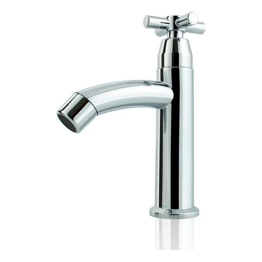 Llave Lavaplatos En Abs Cromada, Manija Tipo Cruceta