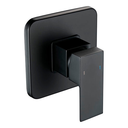 Mezclador Monocontrol Para Ducha Negro