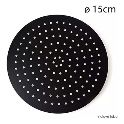 Kit Ducha Redonda 15cm+tubo+registro Manija Ducha Industry