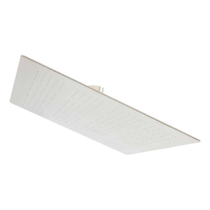 Regadera Ducha Cuadrada 8  Acero Inoxidable Satinada