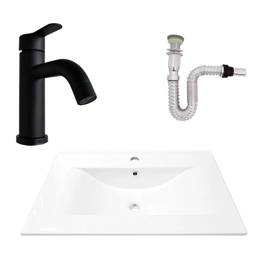 Kit Placa Lavam. 71*46.5cm+griferia Monocontrol+push Flex26