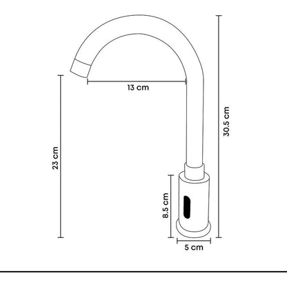 Llave Lavaplatos Con Sensor