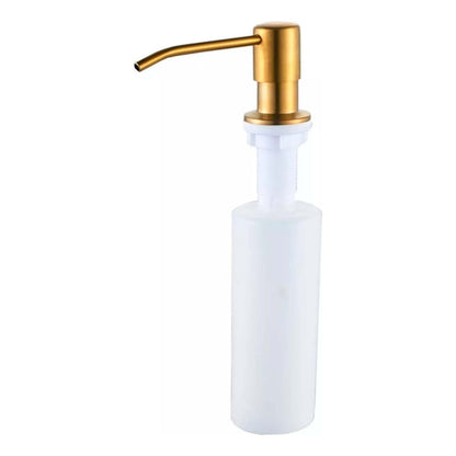 Dispensador De Lavaplatos Tapa Oro Satín