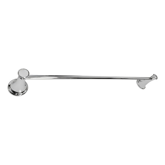 Toallero Tipo Barra Para Baño 60 Cm Lucca Cromo