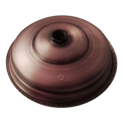 Ducha Vintage 25cm Cobre Antiguo Con Tubo 40cm