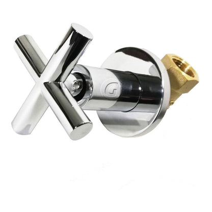 Registro Metalico Para Ducha En Cruz