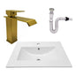Kit Placa Lavam. 61*46.5cm+griferia Monocontrol+push Flex16