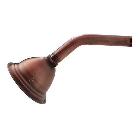 Ducha Conica Circular Con Tubo Cobre Antiguo