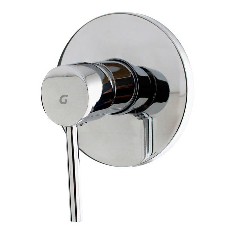 Mezclador Ducha Monocontrol Redondo
