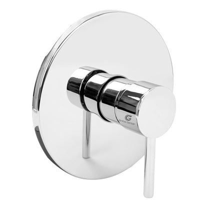 Registro Mezclador En Bronce Redondo