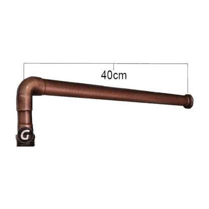 Ducha Cobre Antiguo 17cm Y Registro De Ducha  Vitage