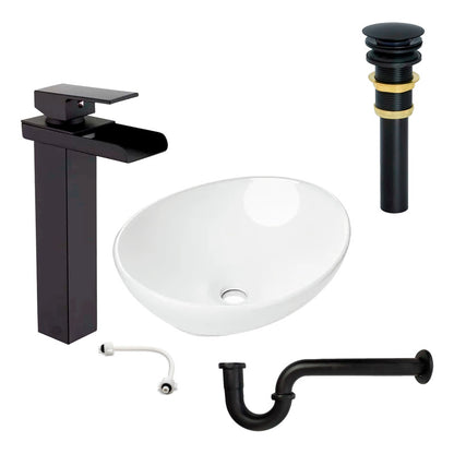 Combo Lavamanos Canoa + Grif.monocontrol + Push Y Sifon Ng8