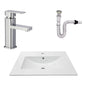 Kit Placa Lavamanos 61*40cm+griferia Monocontrol+push Flex27