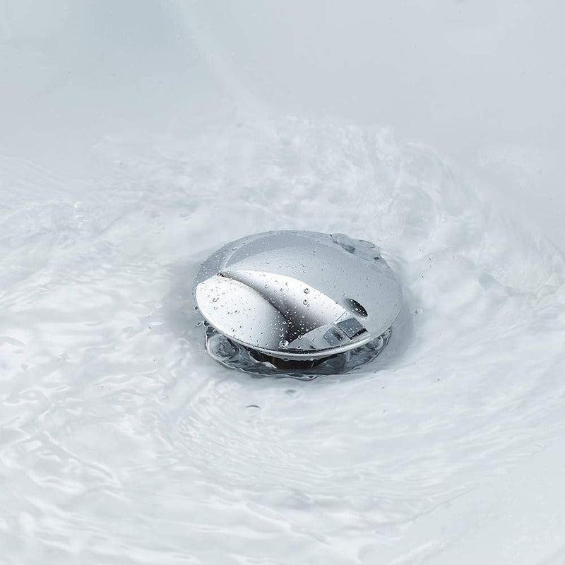Desagüe De Push Para Lavamanos Zinc 37cm