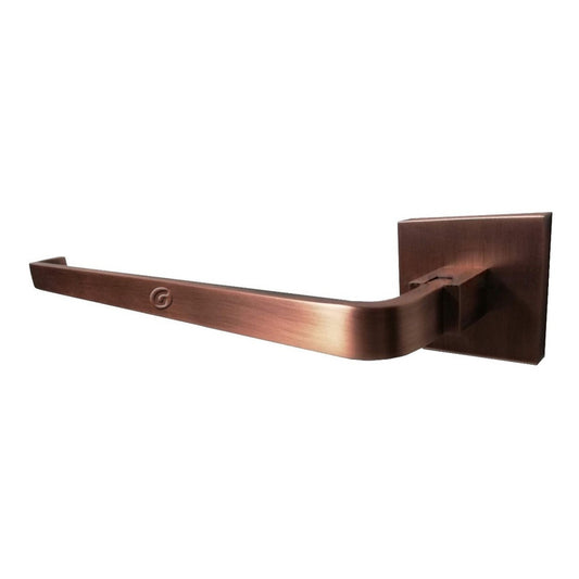 Toallero Tipo Barra Horizontal Cobre Antiguo