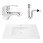 Kit Placa Lavaman.91*46.5cm+griferia Monocontrol+push Flex20