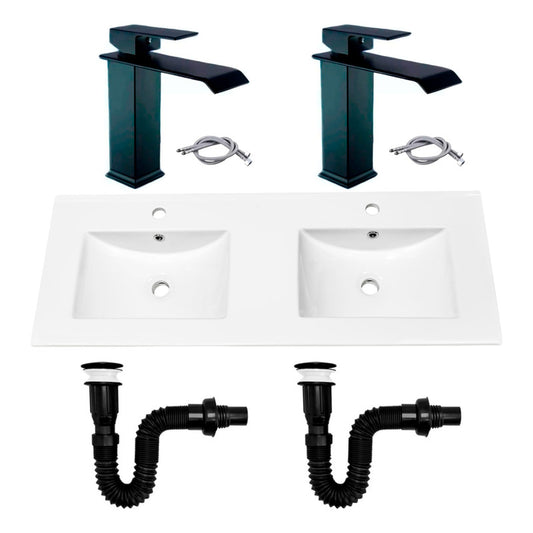 Combo Placa Doble Lavaman.121cm+grif.monocontrol+push Negr2