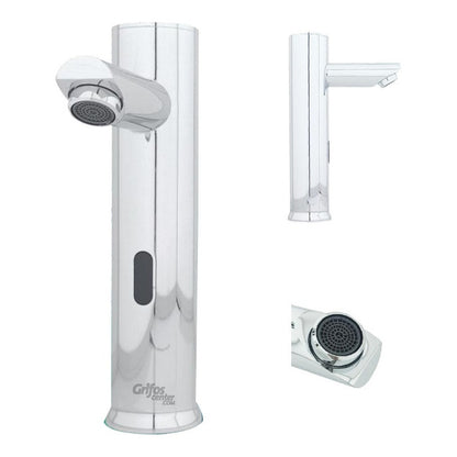 Grifería Sensor Para Lavamanos Institucional Poste-17cm