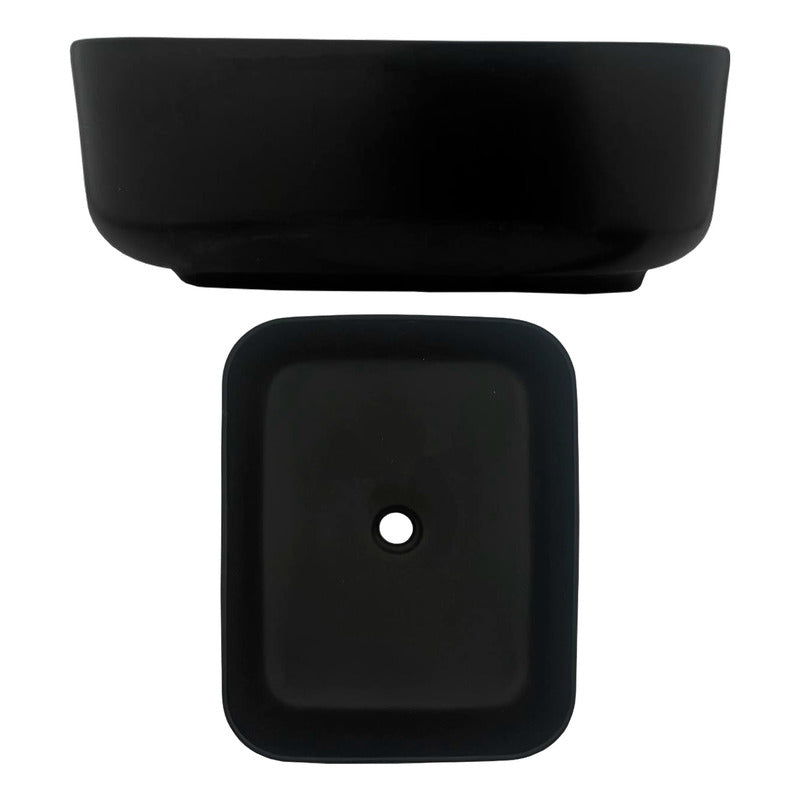Lavamanos Rectangular Negro Opera Black