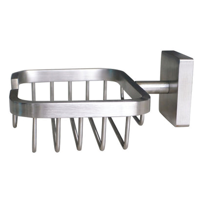 Jabonera Para Baño Con Soporte En Acero Inox.