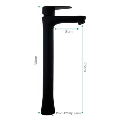 Combo Lavamanos Canoa + Grif.fria Negra + Push Y Sifon Lausa