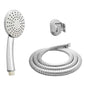 Teleducha Redonda + Soporte + Manguera Flexible Swert