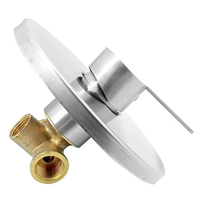 Mezclador Monocontrol Redondo Ducha Inox 304 15cm
