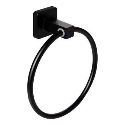Juego De Accesorios Para Baño Negro Mate