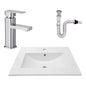 Kit Placa Lavam. 61*46.5cm+griferia Monocontrol+push Flex27