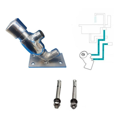 Griferia Industrial Pedal Llave Pedal Tempo + Acoples.
