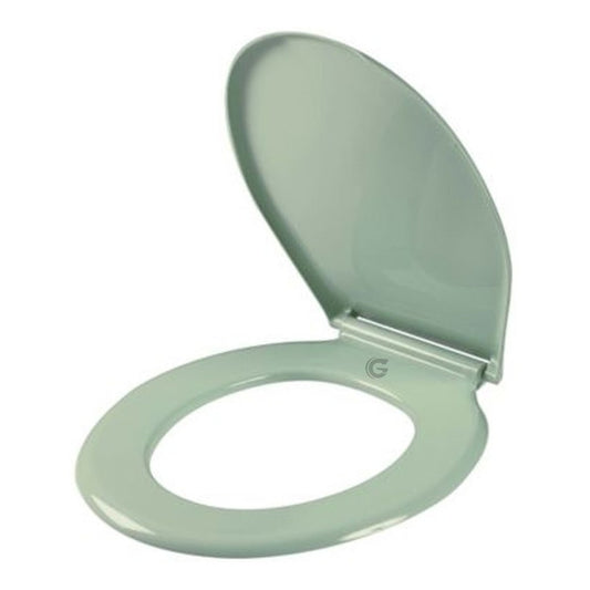 Asiento Universal Para Sanitario Redondo Verde Claro