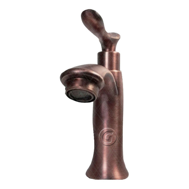 Griferia Para Lavamanos Vintage Cobre Antiguo (agua Fria)