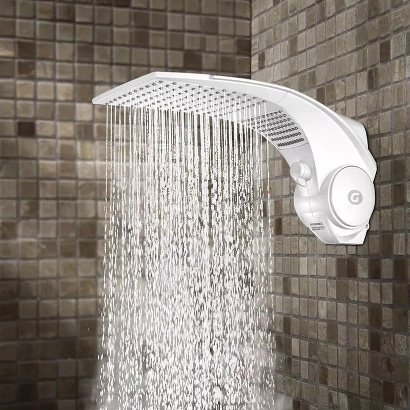 Ducha Cuadrada Doble Función Duo Shower 220 Volt