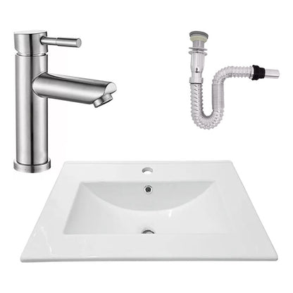 Kit Placa Lavam. 61*46.5cm+griferia Monocontrol+push Flex7