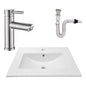 Kit Placa Lavam. 61*46.5cm+griferia Monocontrol+push Flex7