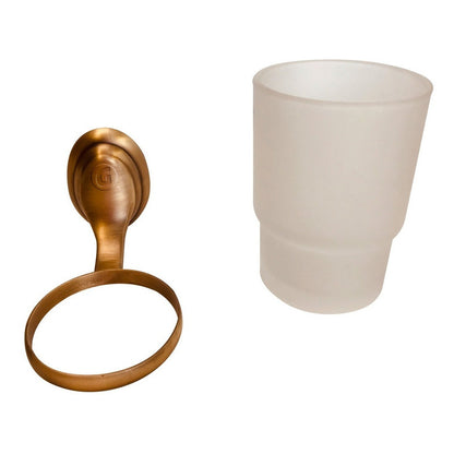 Cepillera + Soporte Zinc  Vintage Acabado Cobre Niquel