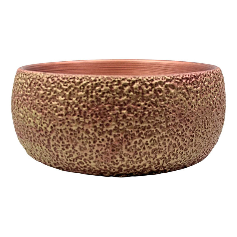 Lavamanos Redondo Terracota Rustico 40x40x15.5cm