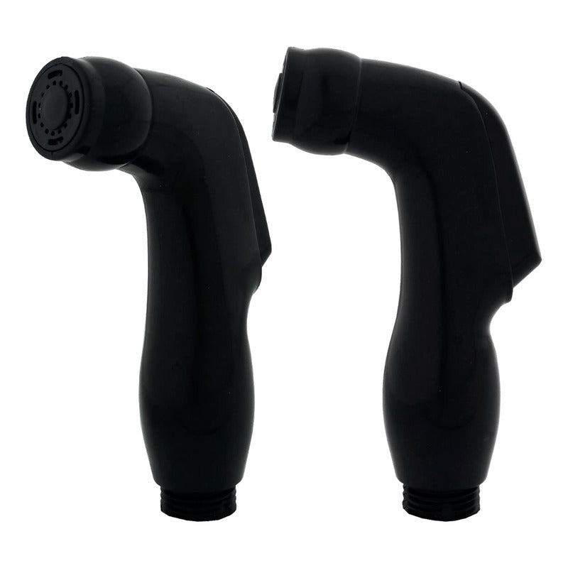Ducha De Mano Pistola Plástica Cilíndrica Curva