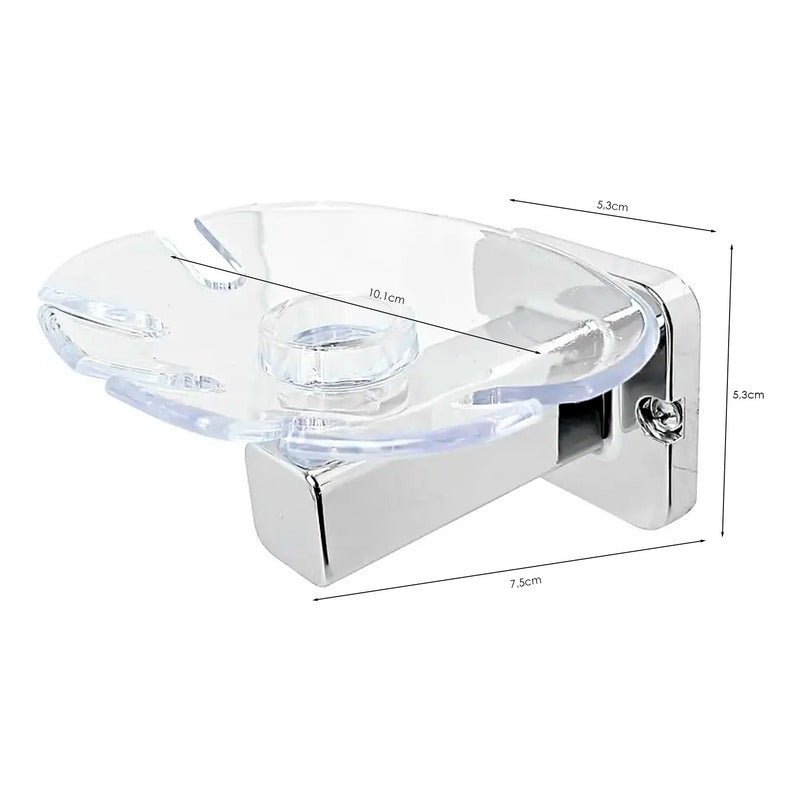 Cepillera Para Baño Cromada Baru