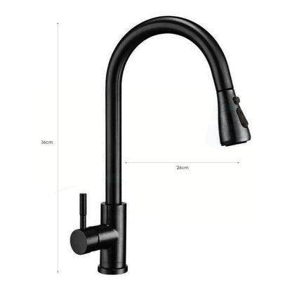Grifos Center Ft2810b Bru Monocontrol Negro Mate