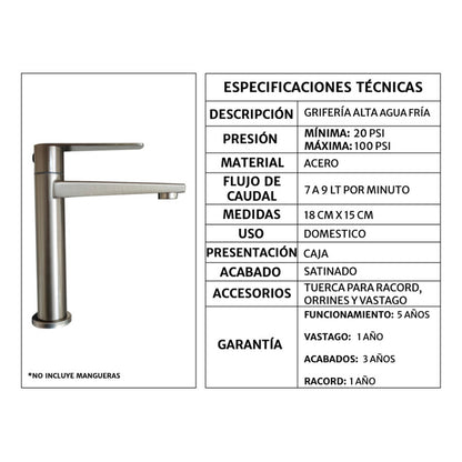 Kit Placa Doble Lavam.121*46.5cm+grif.ag.fria+push Flex12