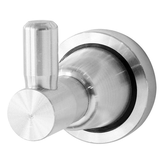 Perchero Para Baño En Aluminio Plateado