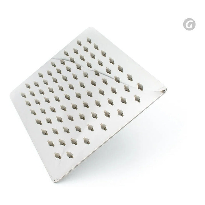 Ducha 8 Cuadrada Acero